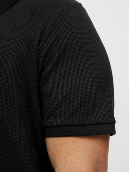 Jack & Jones AUSTIN CLASSIC Polo Black - Koszulki polo - Koszulki Polo 2XL-8XL