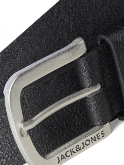 Jack & Jones HARRY Belt Black - Paski - Paski Duże Rozmiary - W40-W70/2XL-8XL