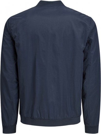 Jack & Jones RUSH Bomber Jacket Navy Blazer - Kurtki Męskie Duże Rozmiary - Kurtki Duże rozmiary 2XL-8XL