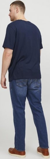 Jack & Jones CORP Logo T-Shirt Navy Blazer - Koszulki - T-shirty meskie Duże Rozmiary - 2XL-14XL