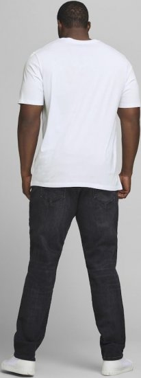 Jack & Jones JJECORP LOGO T-Shirt White - Koszulki - T-shirty meskie Duże Rozmiary - 2XL-14XL
