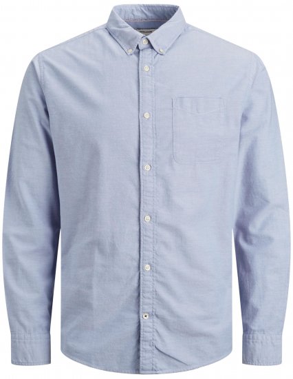 Jack & Jones OXFORD LS Shirt Cashmere Blue - Koszule - Koszule 2XL-10XL