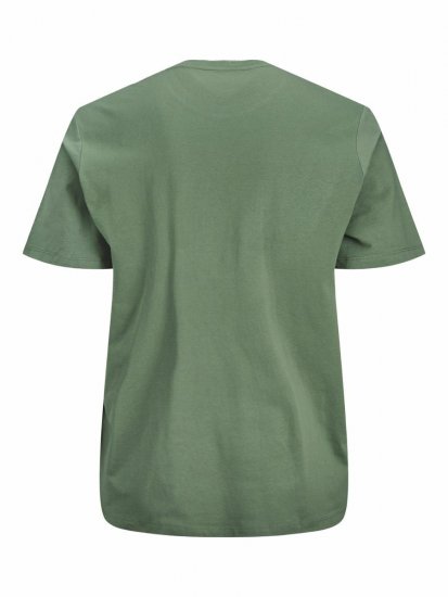 Jack & Jones Summerskull T-Shirt Sea Spray - Koszulki - T-shirty meskie Duże Rozmiary - 2XL-14XL