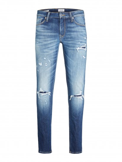 Jack & Jones JJIGLENN JJSEAL Blue Denim Jeans - Dżinsy & spodnie - Dżinsy i Spodnie - W40-W70