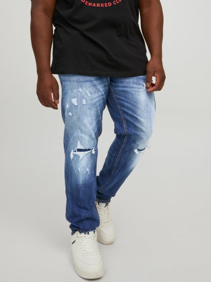 Jack & Jones JJIGLENN JJSEAL Blue Denim Jeans - Dżinsy & spodnie - Dżinsy i Spodnie - W40-W70