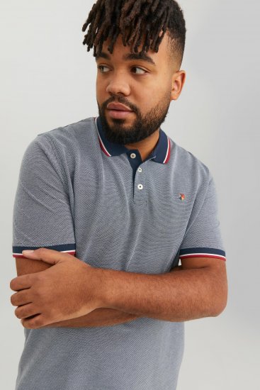Jack & Jones JPRWINBLU Poloshirt Mood Indigo - Koszulki polo - Koszulki Polo 2XL-8XL