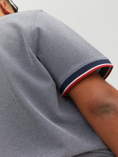 Jack & Jones JPRWINBLU Poloshirt Mood Indigo - Koszulki polo - Koszulki Polo 2XL-8XL