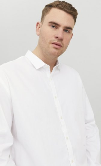 Jack & Jones CARDIFF Dress Shirt White - Koszule - Koszule 2XL-10XL