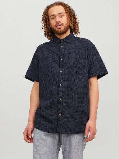 Jack & Jones JORABEL Casual Shirt Navy - Koszule - Koszule 2XL-10XL