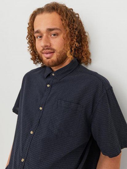 Jack & Jones JORABEL Casual Shirt Navy - Koszule - Koszule 2XL-10XL