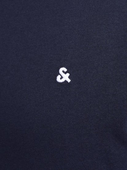 Jack & Jones PAULOS T-Shirt Navy Blazer - Koszulki - T-shirty meskie Duże Rozmiary - 2XL-14XL