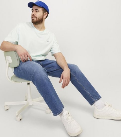 Jack & Jones GLENN ORIGINAL MF 071 Jeans Blue Denim - Dżinsy & spodnie - Dżinsy i Spodnie - W40-W70