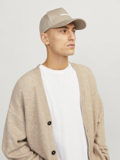 Jack & Jones Vesterbro Baseball Cap Fields Of Rye - Akcesoria - 