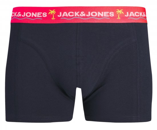 Jack & Jones JACTHOMAS Trunks 3-Pack Navy Blazer - Bielizna & stroje kąpielowe - Bielizna & Stroje kąpielowe 2XL-8XL