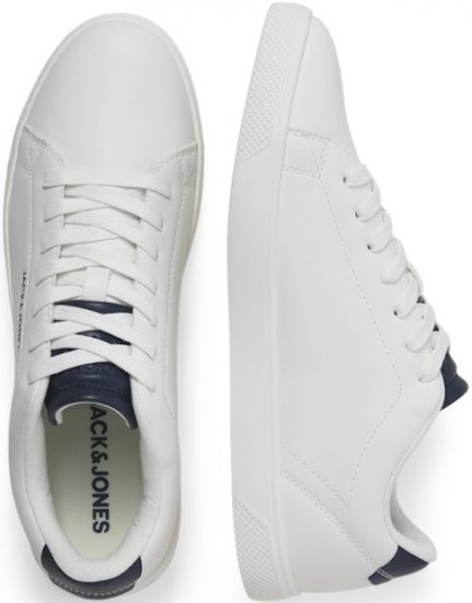 Jack & Jones Bosley Sneakers White/NAVY BLAZE - Buty męskie 40-52 - 