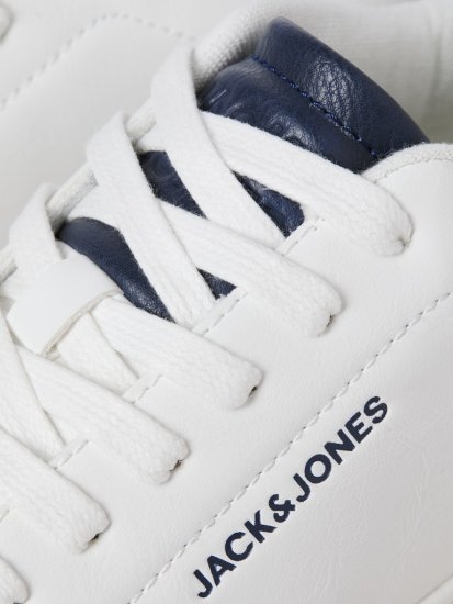 Jack & Jones Bosley Sneakers White/NAVY BLAZE - Buty męskie 40-52 - 