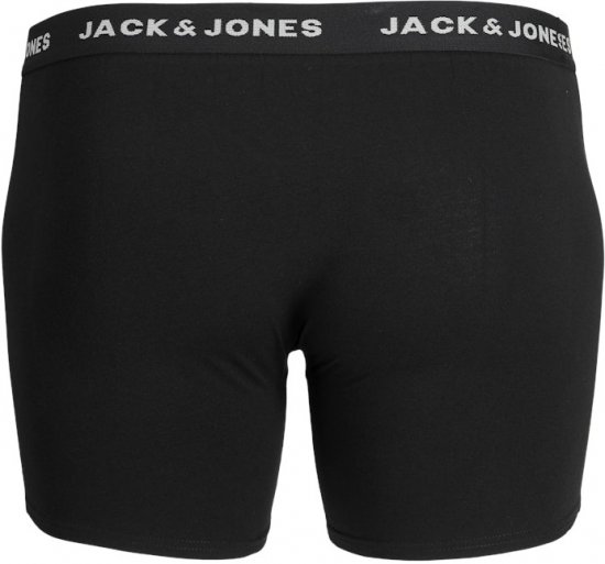 Jack & Jones BASIC Trunks 7-Pack Black - Bielizna & stroje kąpielowe - Bielizna & Stroje kąpielowe 2XL-8XL