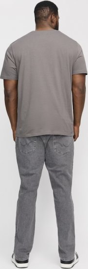 Jack & Jones GLENN ORIGINAL SQ 703 Grey Denim - Dżinsy & spodnie - Dżinsy i Spodnie - W40-W70