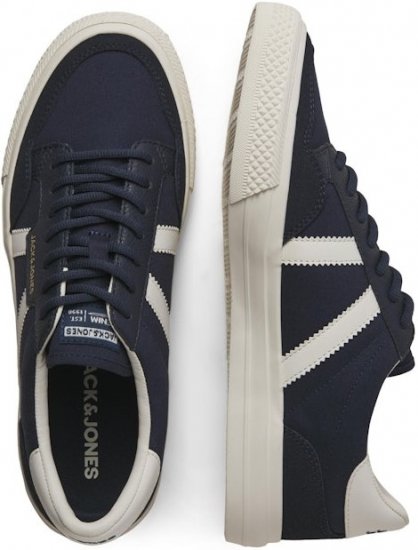 Jack & Jones Morden Canvas Special Sneakers Navy Blazer/MarshM - Buty męskie 40-52 - 