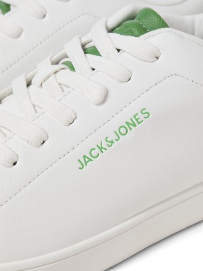 Jack & Jones Bosley Sneakers White/MEDIUM GREEN - Buty męskie 40-52 - 