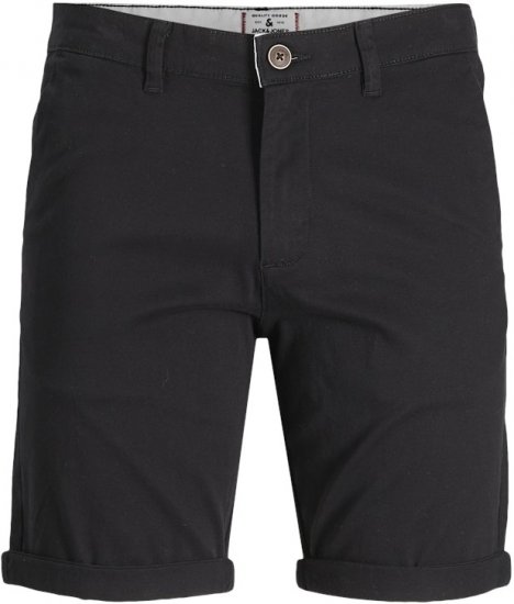 Jack & Jones Dave Chino Shorts Black - Szorty - Szorty W40-W60