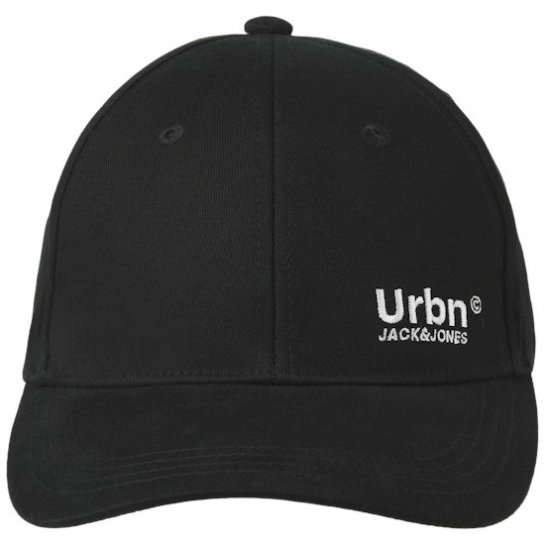 Jack & Jones Urban Baseball Cap Black - Akcesoria - 