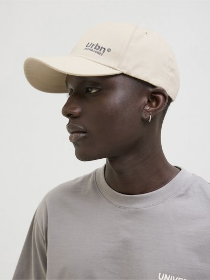 Jack & Jones Urban Baseball Cap Moonbeam - Akcesoria - 