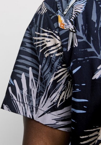 Jack & Jones Hawaii AOP Shirt Blue - Koszule - Koszule 2XL-10XL