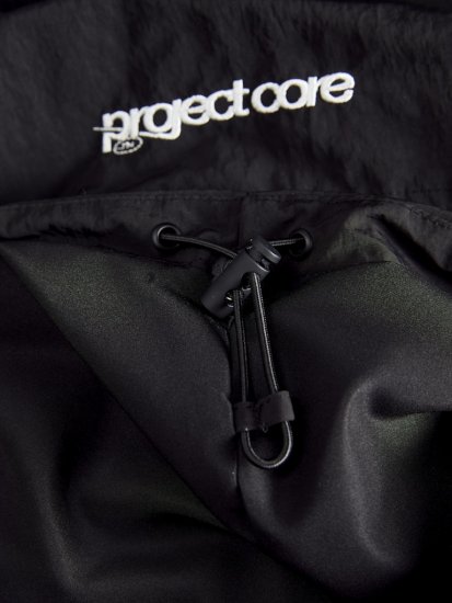 Jack & Jones Union Track Jacket Black - Bluzy & bluzy z kapturem - Bluzy & Bluzy z kapturem 2XL-12XL