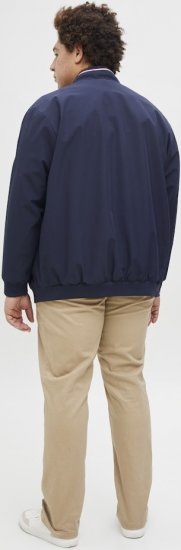 Jack & Jones Brad Bomber Jacket Seaborne - Kurtki Męskie Duże Rozmiary - Kurtki Duże rozmiary 2XL-8XL
