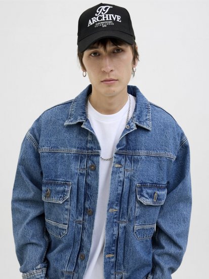 Jack & Jones Frame Haines Cap Black - Akcesoria - 