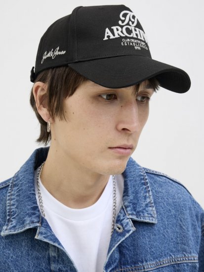 Jack & Jones Frame Haines Cap Black - Akcesoria - 