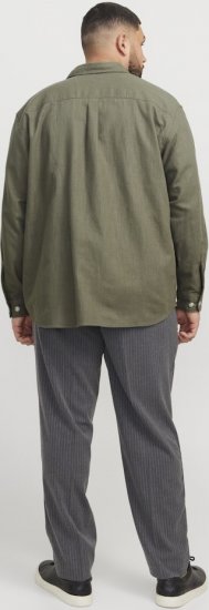 Jack & Jones Raymond Spring Long Sleeve Overshirt Green - Koszule - Koszule 2XL-10XL
