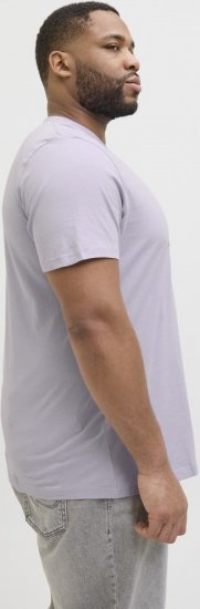 Jack & Jones Anatomy Skull Crew Neck T-Shirt Violet - Koszulki - T-shirty meskie Duże Rozmiary - 2XL-14XL