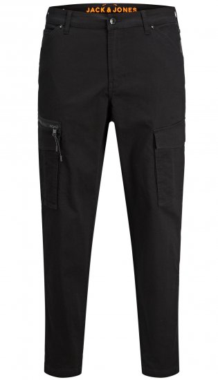 Jack & Jones JPSTACE JJDEX Cargo Pants Black - Dżinsy & Spodnie - Dżinsy i Spodnie - W40-W70