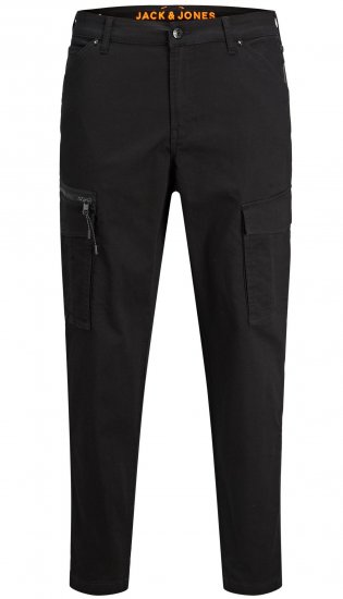 Jack & Jones JPSTACE JJDEX Cargo Pants Black - Dżinsy & spodnie - Dżinsy i Spodnie - W40-W70