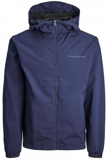 Jack & Jones JORJOSHUA Lightly Padded Jacket Navy - Kurtki Męskie Duże Rozmiary - Kurtki Duże rozmiary 2XL-8XL