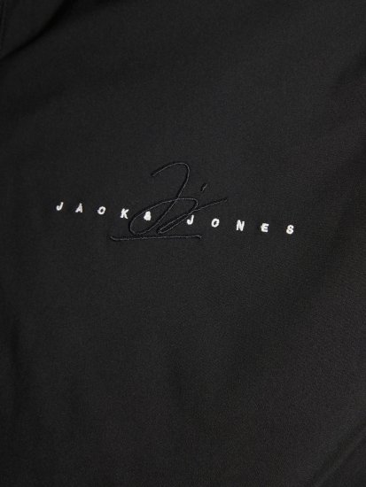 Jack & Jones JORJOSHUA Lightly Padded Jacket Black - Kurtki Męskie Duże Rozmiary - Kurtki Duże rozmiary 2XL-8XL