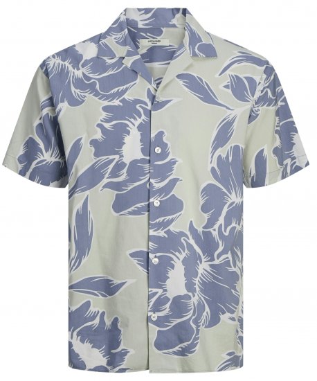 Jack & Jones JPRBLAPALMA RESORT Shirt Green Tint - Koszule - Koszule 2XL-10XL