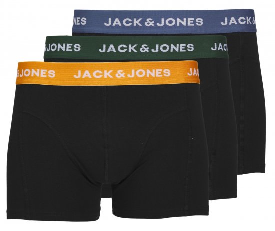 Jack & Jones JACGAB Trunks 3-Pack - Bielizna & stroje kąpielowe - Bielizna & Stroje kąpielowe 2XL-8XL