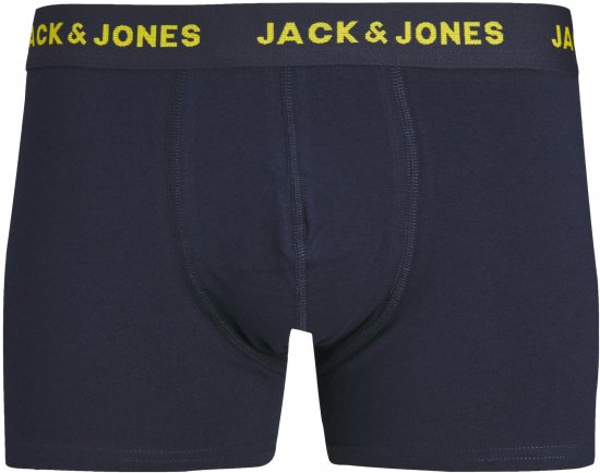 Jack & Jones JACPINK FLAMINGO TRUNKS 5 PACK Navy Blazer - Bielizna & stroje kąpielowe - Bielizna & Stroje kąpielowe 2XL-8XL