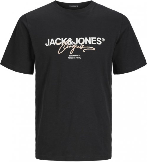 Jack & Jones JORARUBA BRANDING TEE SS CREW NECK Tap Shoe - Koszulki - T-shirty meskie Duże Rozmiary - 2XL-14XL