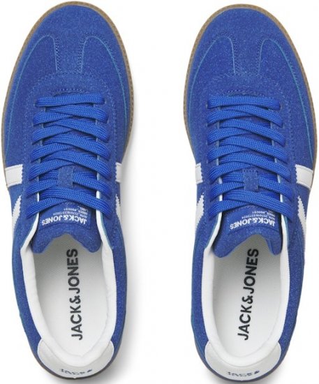 Jack & Jones Kirk International Campaign Sneakers Blue Quartz/Bright White - Buty męskie 40-52 - 