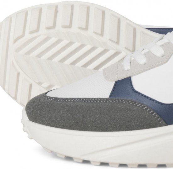Jack & Jones Waspire Sneakers White/Castlerock - Buty męskie 40-52 - 