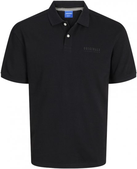 Jack & Jones Frederiksberg Polo Antique Black - Koszulki polo - Koszulki Polo 2XL-8XL