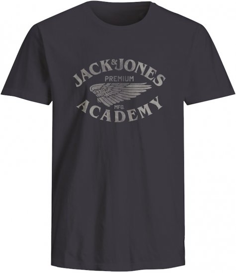 Jack & Jones Freddy Crew Neck T-Shirt Blue - Koszulki - T-shirty meskie Duże Rozmiary - 2XL-14XL