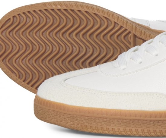 Jack & Jones Kirk International Campaign Sneakers Bright White/PU - Buty męskie 40-52 - 