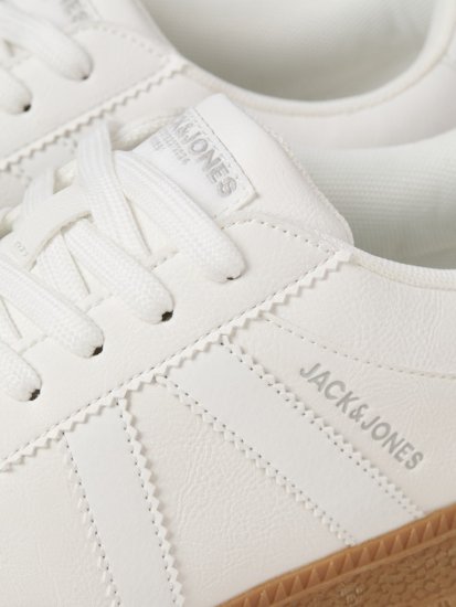 Jack & Jones Kirk International Campaign Sneakers Bright White/PU - Buty męskie 40-52 - 