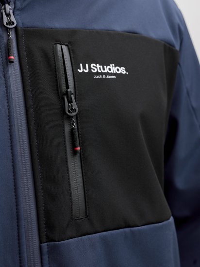 Jack & Jones North kurtka softshell granatowa - Kurtki Męskie Duże Rozmiary - Kurtki Duże rozmiary 2XL-8XL