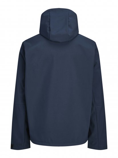 Jack & Jones North kurtka softshell granatowa - Kurtki Męskie Duże Rozmiary - Kurtki Duże rozmiary 2XL-8XL